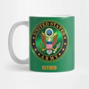 U.S. Army Retired Mug